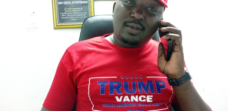 Didier Ndengue : «les médias mensonges vous laissent croire que Donald Trump n’aime pas les noirs» 